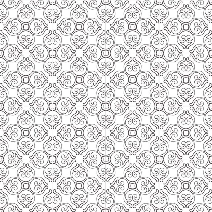 Stencil 8X8 Pattern Pop White Stencil 8X8 Pattern Pop White