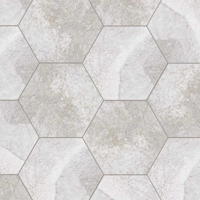Symmetry 8x9 Hexagon Rugged Grey