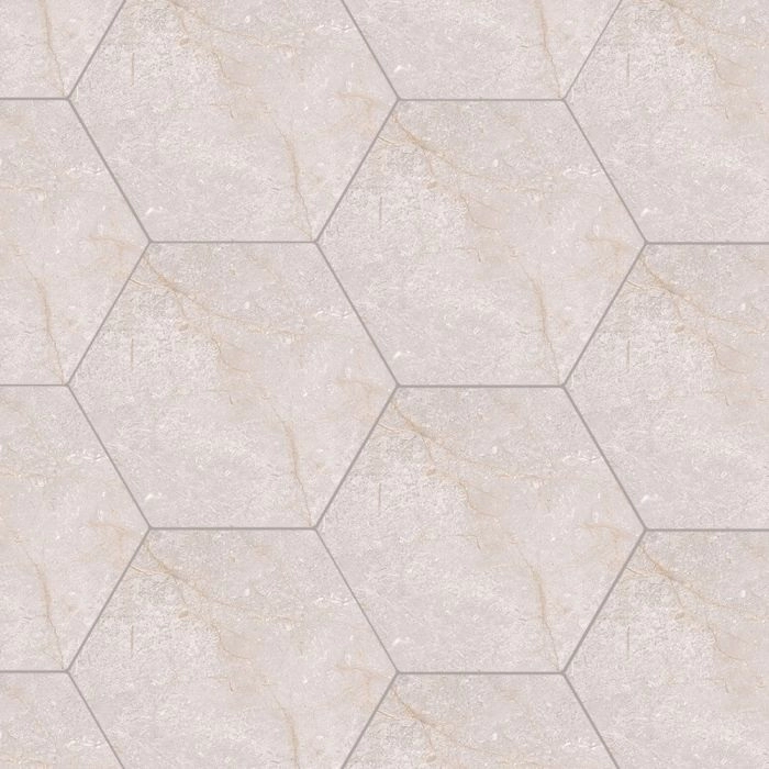 Symmetry 8x9 Hexagon Rugged Pearl Symmetry 8x9 Hexagon Rugged Pearl