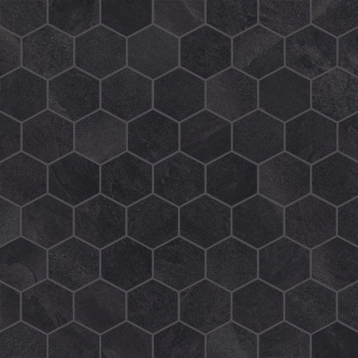 Ultra Slate 2 Hex Mosaic Anthracite Ultra Slate 2 Hex Mosaic Anthracite