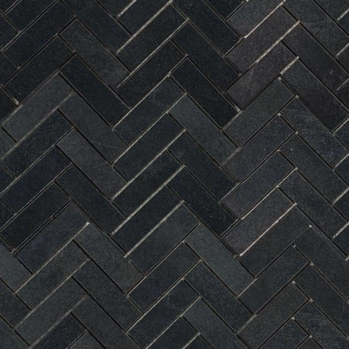 Ultra Slate 1x3 Herringbone Mosaic Anthracite Ultra Slate 1x3 Herringbone Mosaic Anthracite