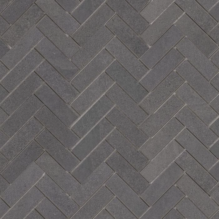 Ultra Slate 1x3 Herringbone Mosaic Dark Grey Ultra Slate 1x3 Herringbone Mosaic Dark Grey