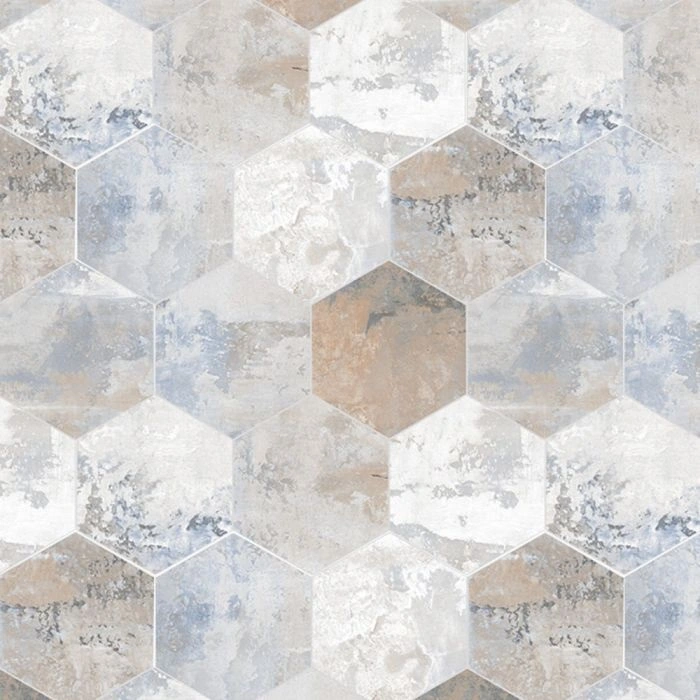 Urban 4" Hex Mosaic Grey