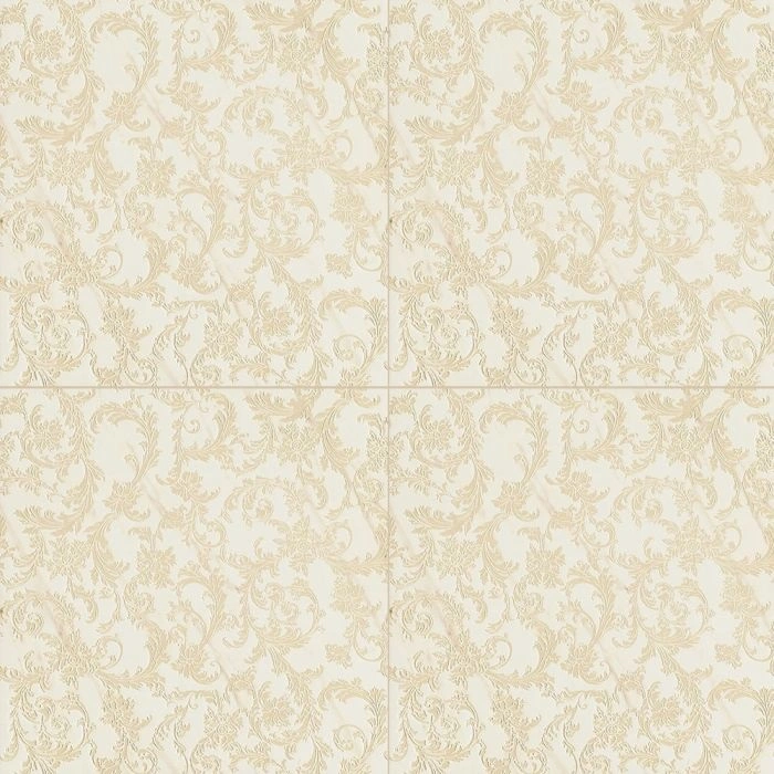 Versace Marble 23x23 Barocchino Bianco