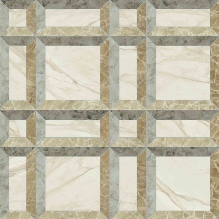 Versace Tarsia 24X48 Frame Avorio