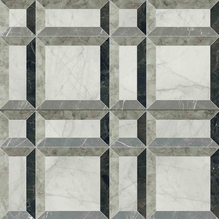 Versace Tarsia 24X48 Frame Nero