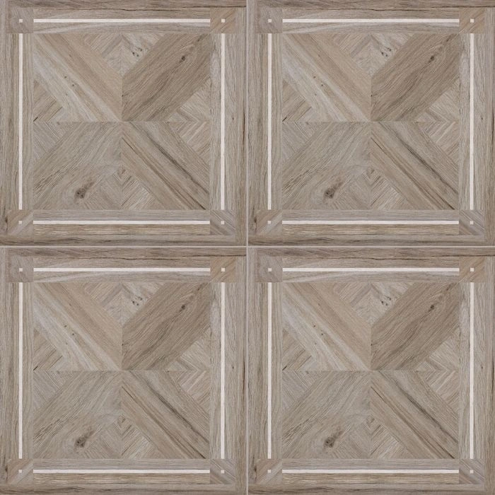 Wood Inlay 24x24 Intarsio Tortora