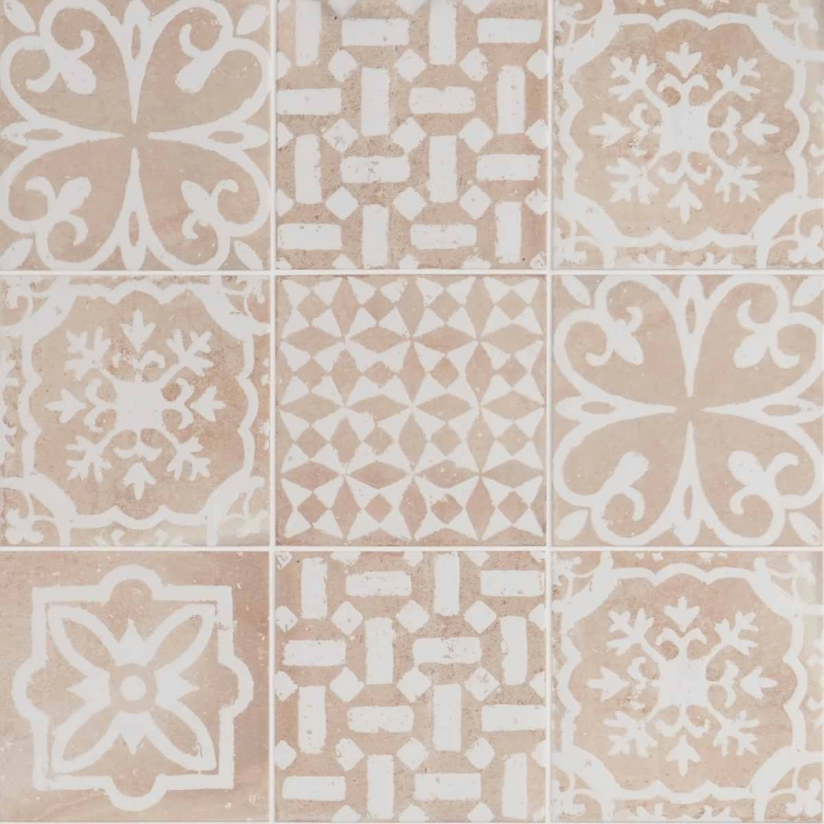 Angela Harris Messina Kasma Terra Crema Decor 8x8 Matte