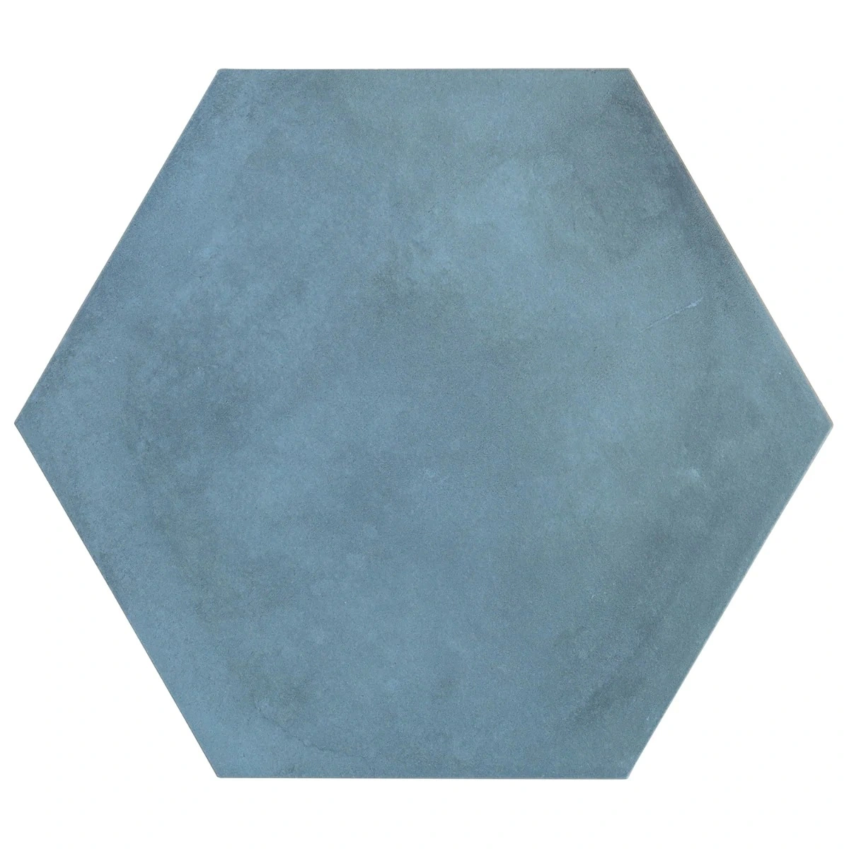 Banza Blue Ocean 8" Hexagon Matte Porcelain Tile
