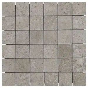 Ages Tortora Beige 2x2 Limestone Look Matte Porcelain Mosaic