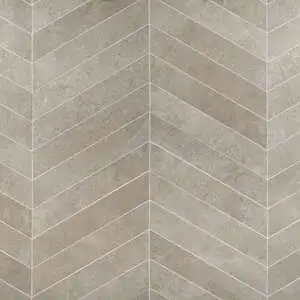 Ages Tortora Beige 4x21 Chevron Limestone Look Matte Porcelain T