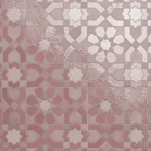 Alpana Fes Terracotta Rosa Mixed Polished Lava Stone and Cement