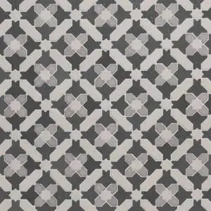 Alpana Safi Cloud Gray Mixed Finish Lava Stone and Cement Mosaic