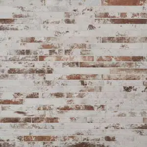 Alto Brick White 2x18 Matte Porcelain Tile