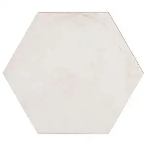 Banza Bianco 8" Hexagon Matte Porcelain Tile