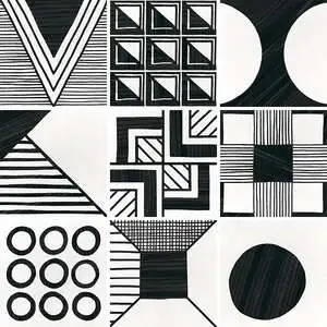 Patchwork B&W