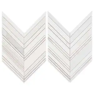 Cayuga White - White Thassos- Alaska White & Pearl Polished Marb