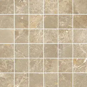 Chessboard Taupe Mosaic