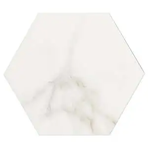 Ducale Calacatta 6" Hexagon Matte Porcelain Tile