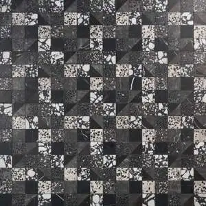 Elizabeth Sutton Terrazzi Raven Mixed Finish Marble + Terrazzo