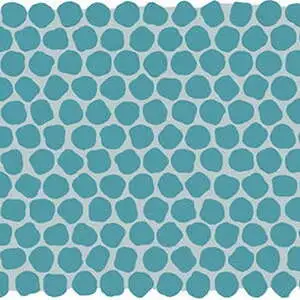 Ocean Blue Organic Penny