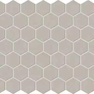 Desert Gray Hexagon Criss Cross