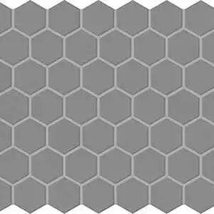 Suede Gray Hexagon Criss Cross