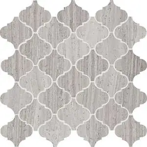 Chenille White Baroque