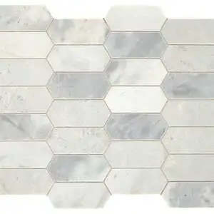 Stormy Mist Elongated Hexagon
