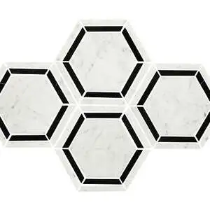 Black/White Hexagon