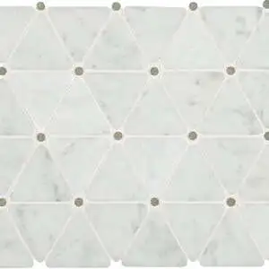 Carrara White Triangle