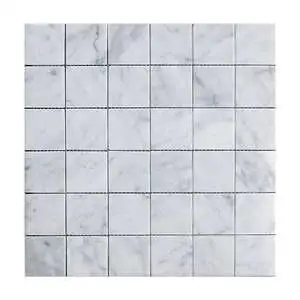 Carrara White Straight Joint