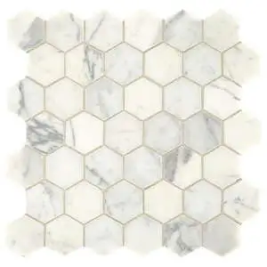 Statuario Hexagon