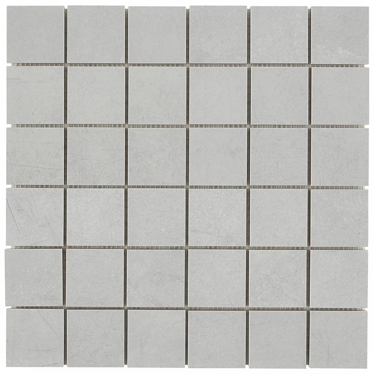 Blacksmith Nimbus Silver 2x2 Matte Porcelain Mosaic Tile