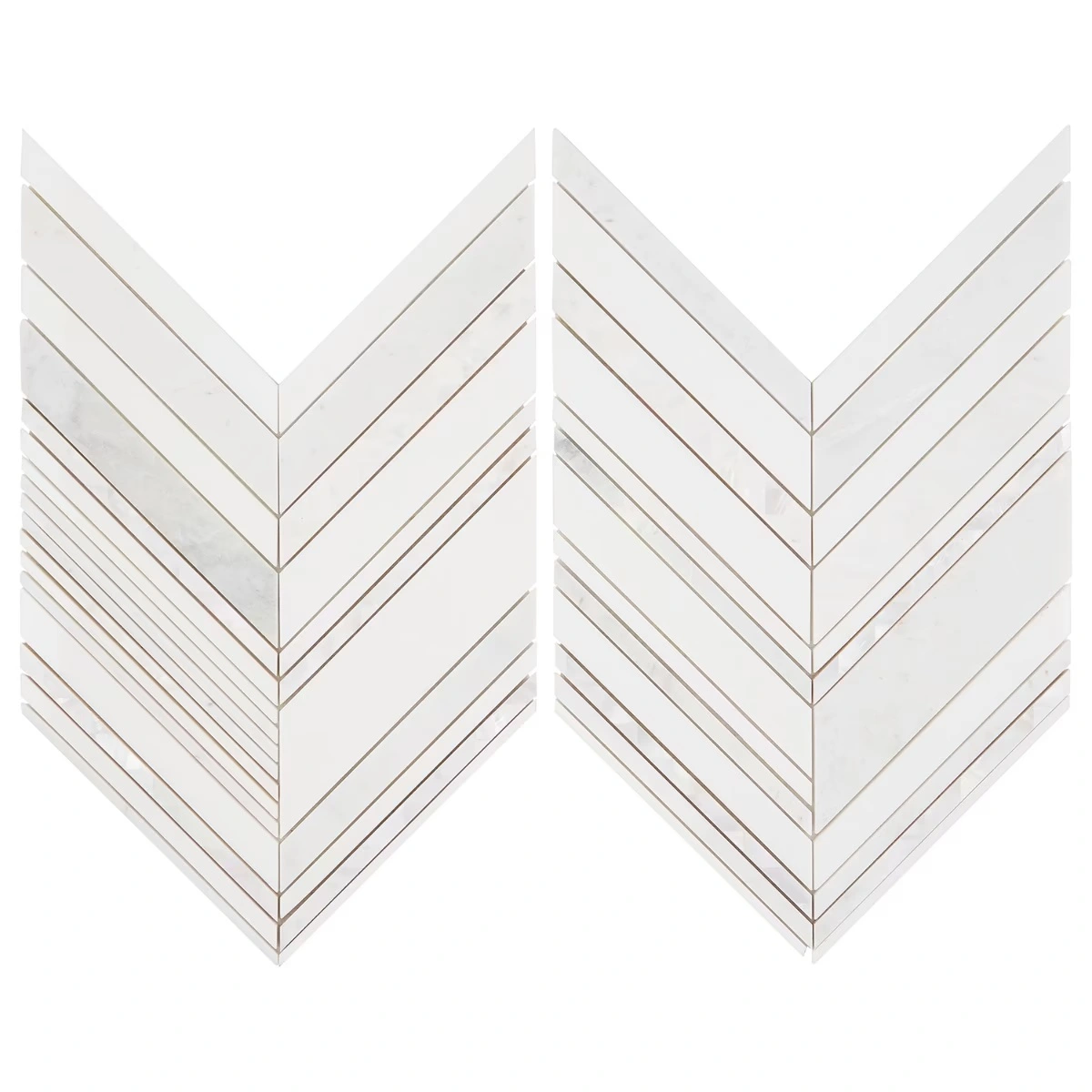 Cayuga White - White Thassos- Alaska White & Pearl Polished Marb
