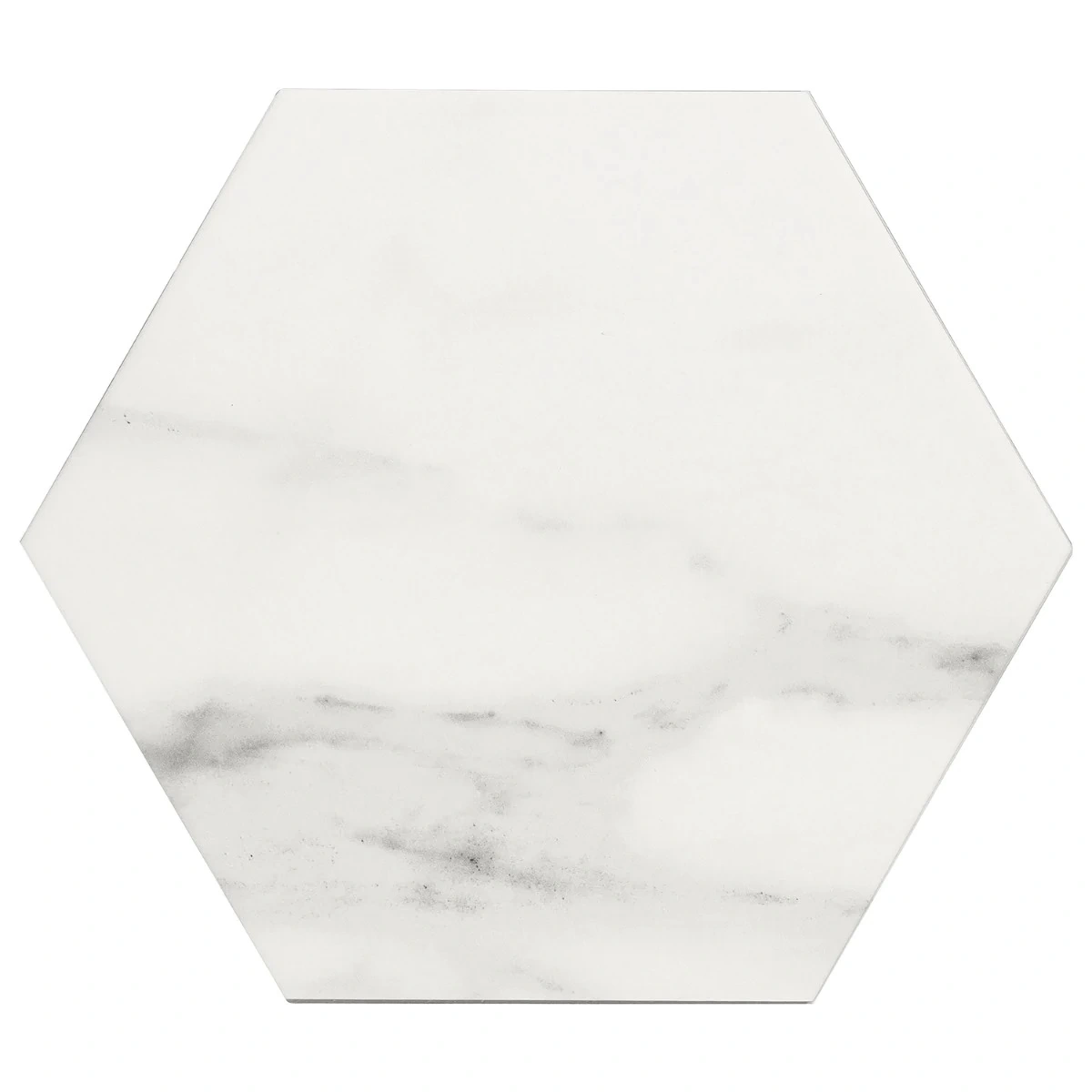 Ducale Statuario 6" Hexagon Matte Porcelain Tile