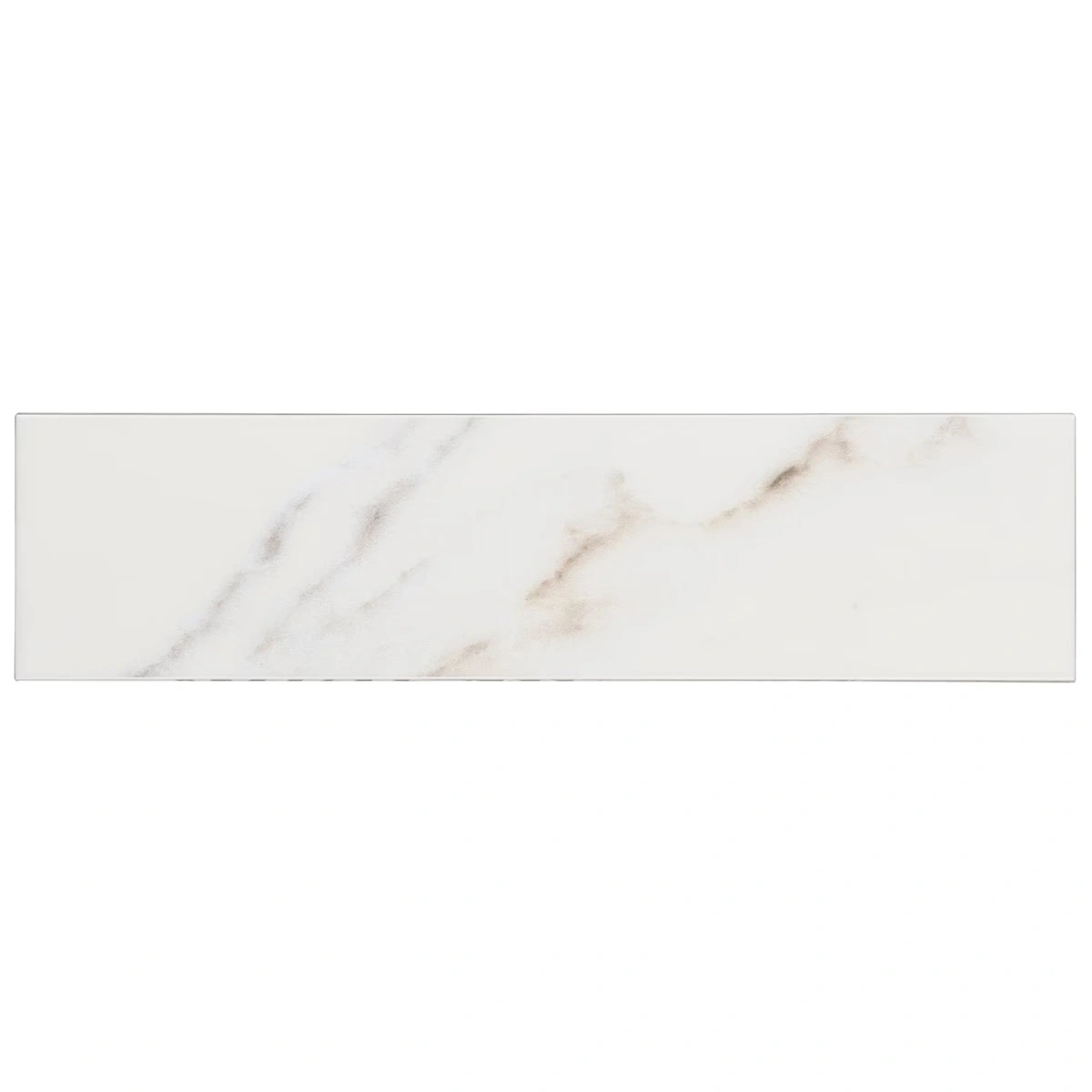 Ducale Calacatta White 3x12 Polished Ceramic Tile