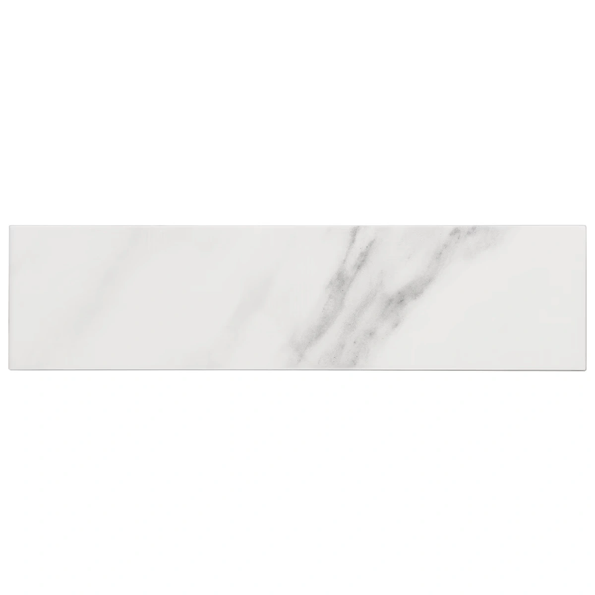 Ducale Statuario White 3x12 Matte Ceramic Tile