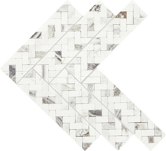 Volakas Double Herringbone