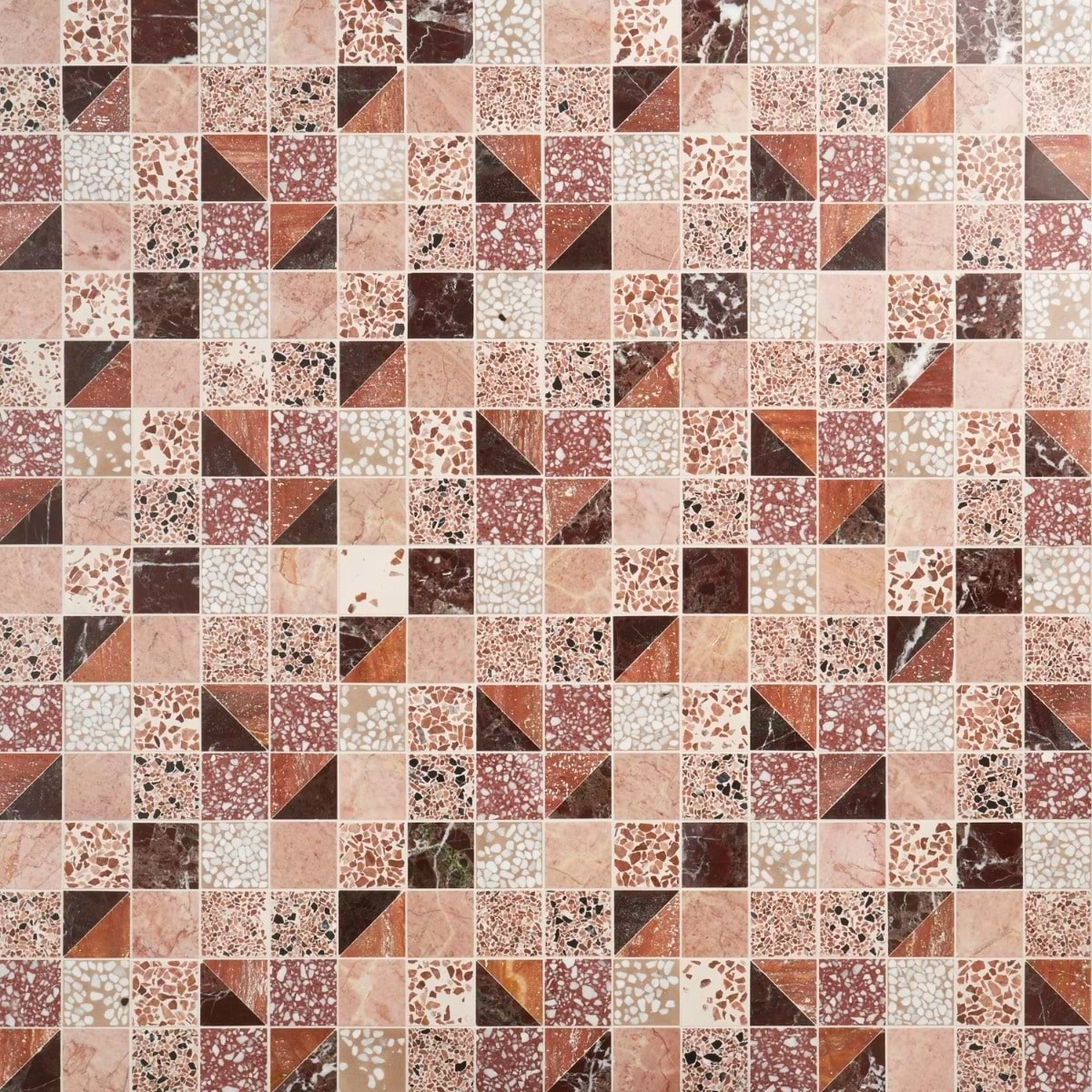 Elizabeth Sutton Terrazzi Cardinal Mixed Finish Marble + Terrazz