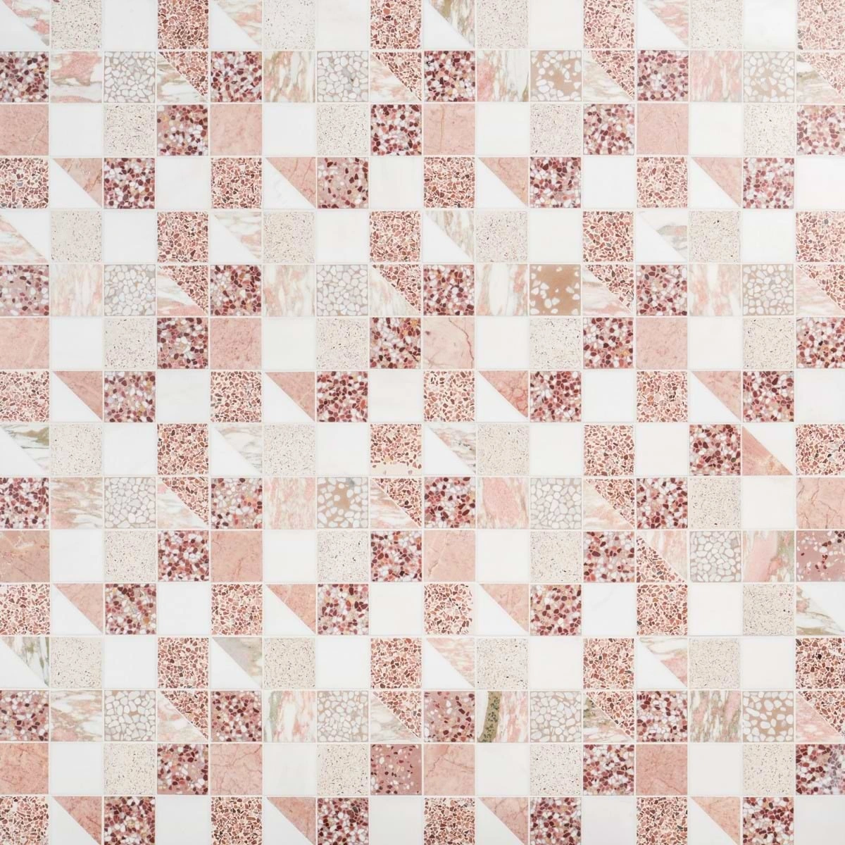 Elizabeth Sutton Terrazzi Flamingo Mixed Finish Marble + Terrazz
