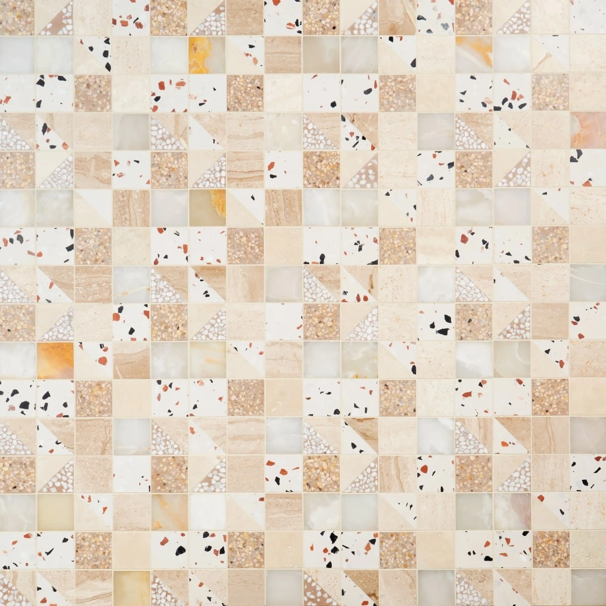 Elizabeth Sutton Terrazzi Paloma Mixed Finish Marble + Terrazzo