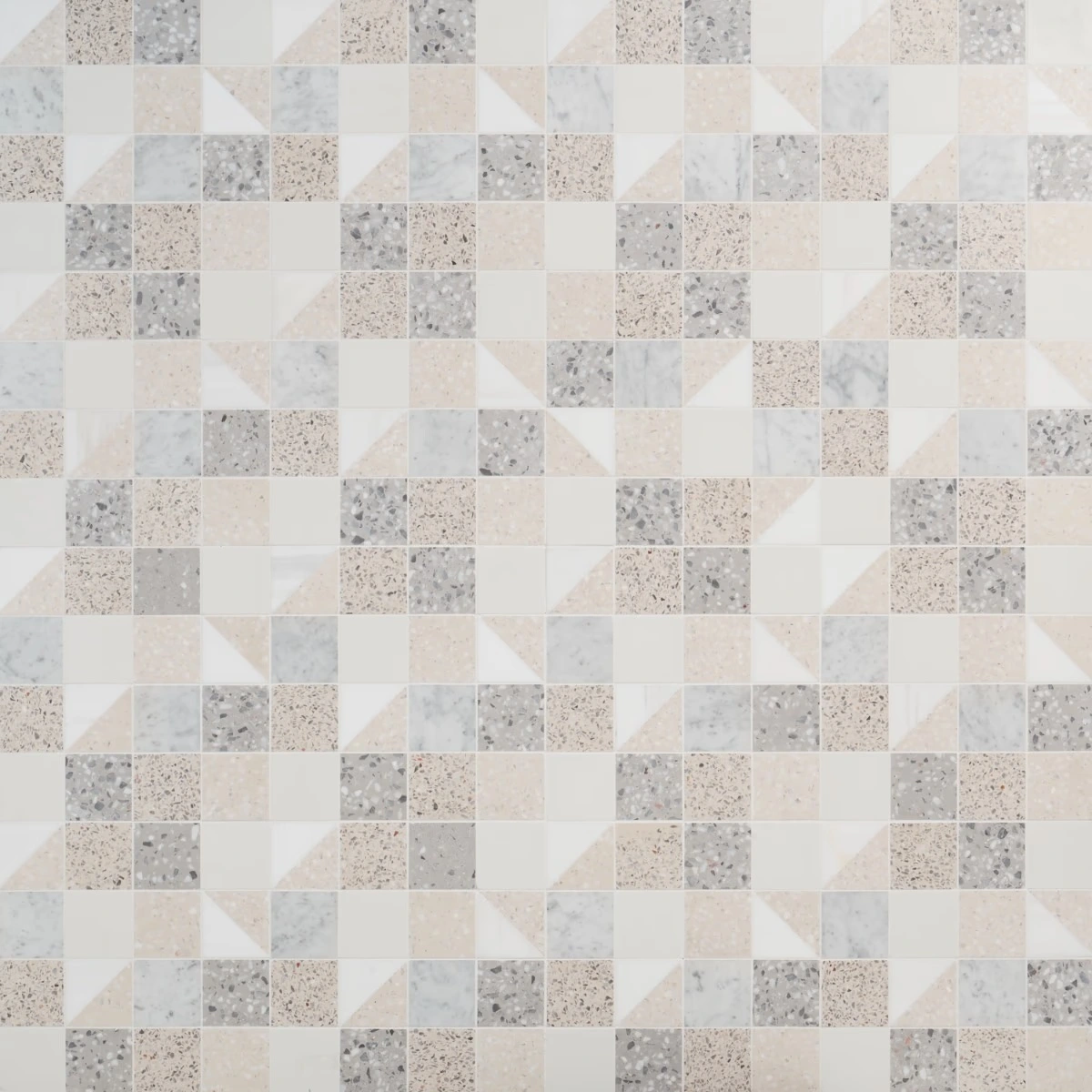 Elizabeth Sutton Terrazzi Swan Mixed Finish Marble + Terrazzo