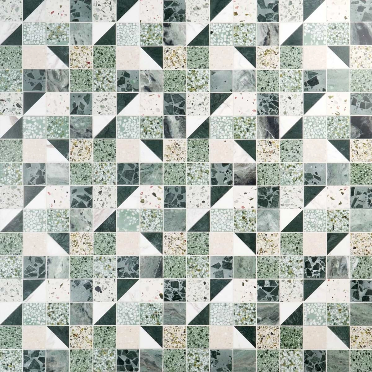 Elizabeth Sutton Terrazzi Turaco Mixed Finish Marble + Terrazzo