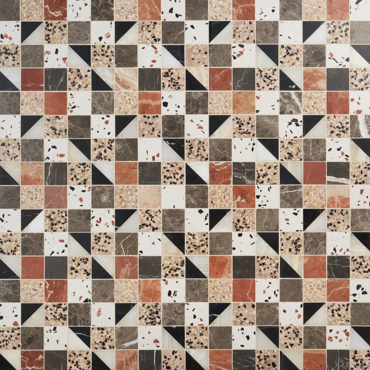 Elizabeth Sutton Terrazzi Wren Mixed Finish Marble + Terrazzo