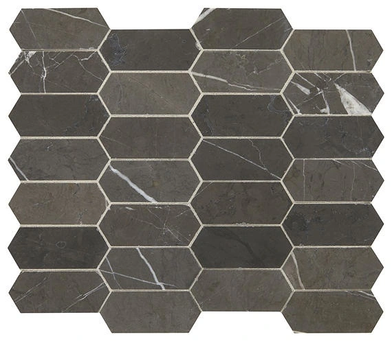 Antico Scuro Elongated Hexagon Antico Scuro Elongated Hexagon