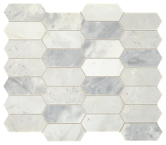 Stormy Mist Elongated Hexagon Stormy Mist Elongated Hexagon