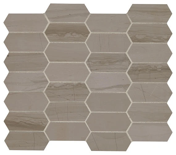Silver Screen Elongated Hexagon Silver Screen Elongated Hexagon