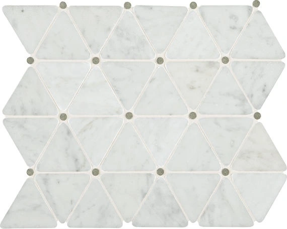 Carrara White Triangle Carrara White Triangle