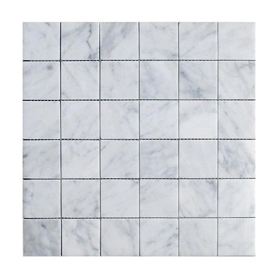 Carrara White Straight Joint